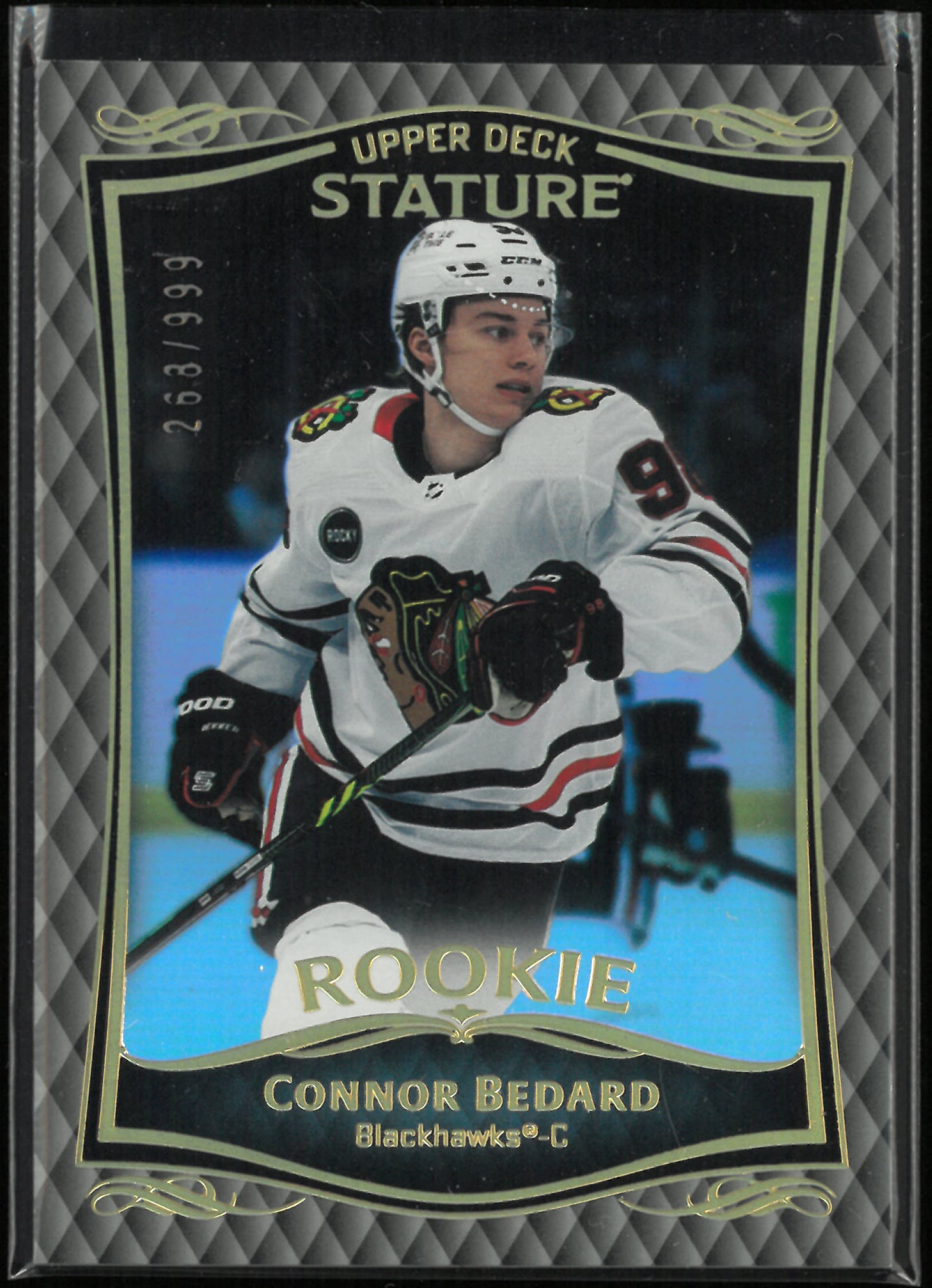 2023-24 Upper Deck Stature Rookie Connor Bedard RC /999