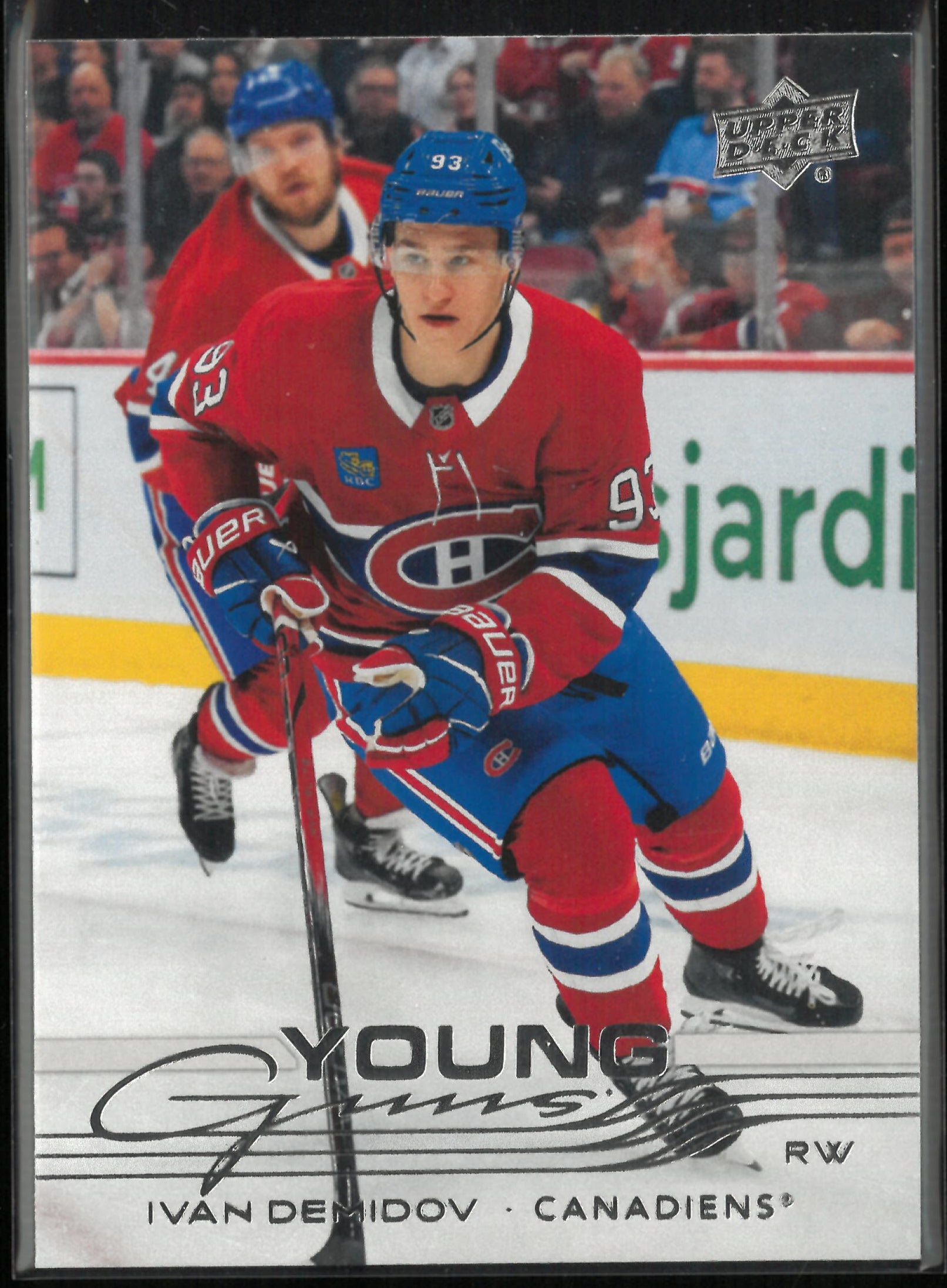 2025-26 Upper Deck Series 1 Young Guns Rookie Ivan Demidov RC