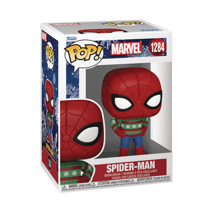 Pop Marvel Holiday- Spider-Man(SWTR)