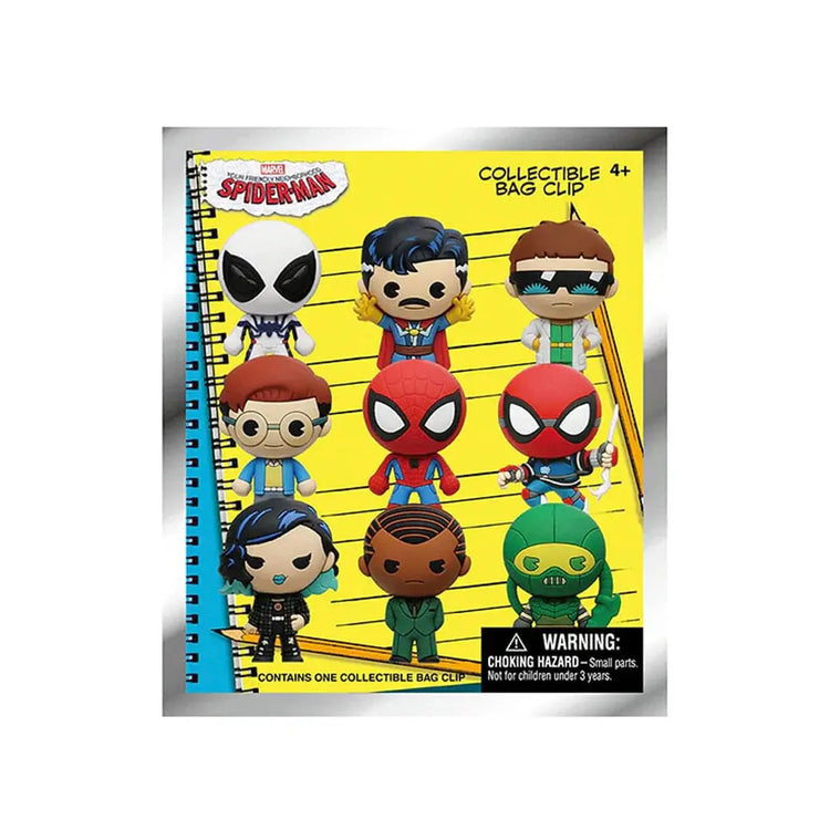Spider-Man Friendly Neighbour 3D Foam Bag Clips 