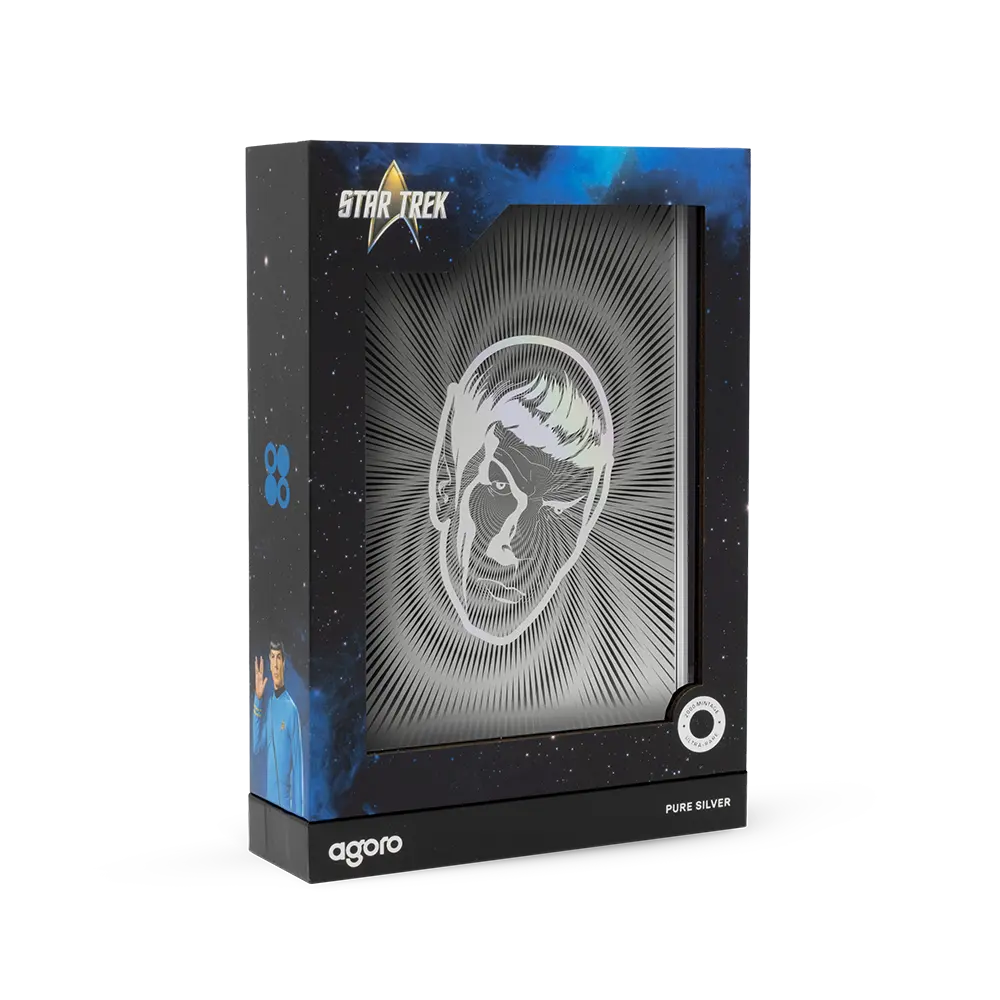 Star Trek - Spock 5g Silver Collectible Foil 