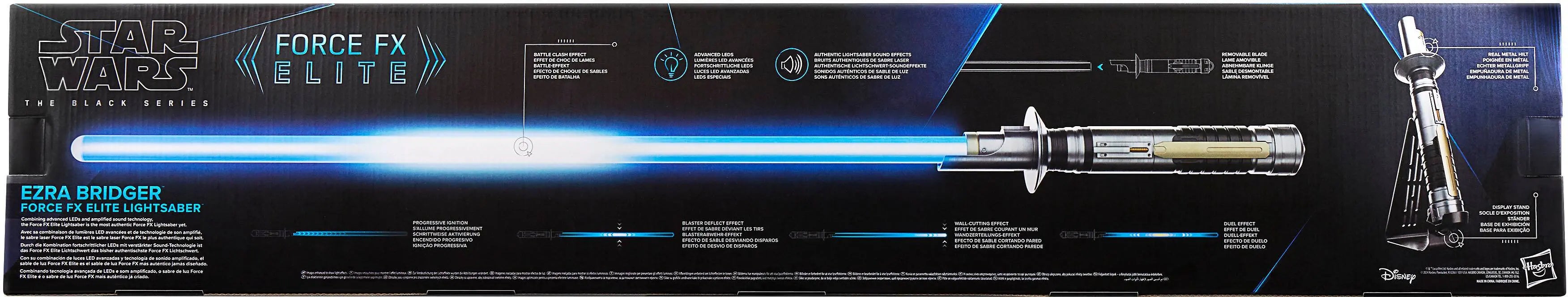 Star Wars Black Series Force FX Elite Ezra Bridger Lightsaber 