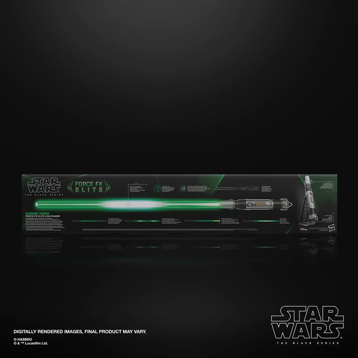 Star Wars Black Series Force FX Elite Sabine Wren Lightsaber 