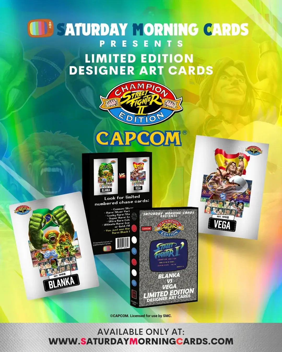 Street Fighter Vol. 5 Blanka vs. Vega (Two Cards Per Box) 