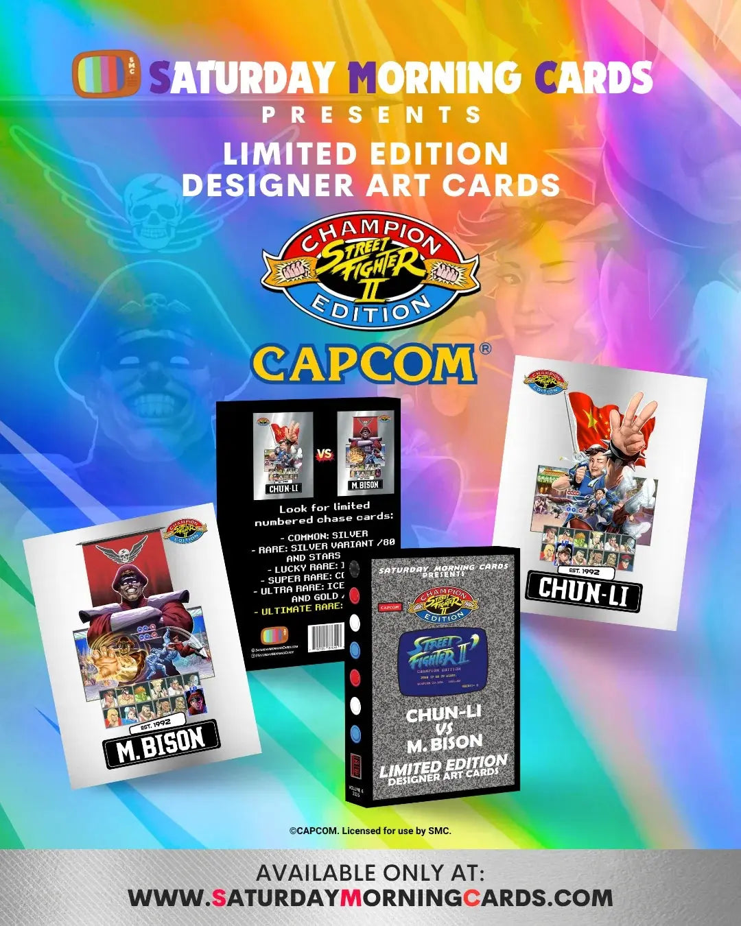 Street Fighter Vol. 5 Chun-Li vs. M. Bison (Two Cards Per Box) 