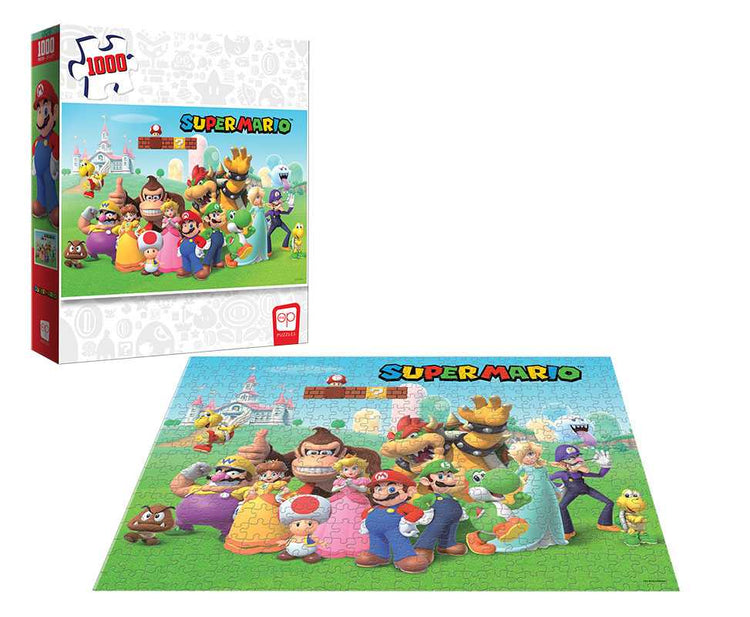Super Mario™ "Mushroom Kingdom" 1,000 Piece Puzzle 