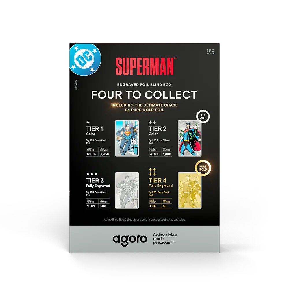Superman - Blind Box 5g Foil Blind Box 