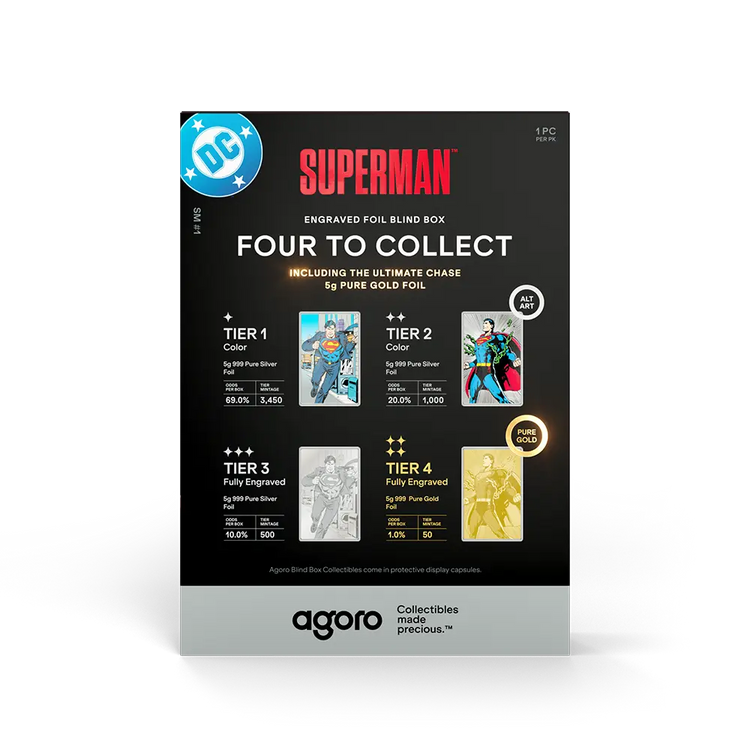 Superman - Blind Box 5g Foil Blind Box 