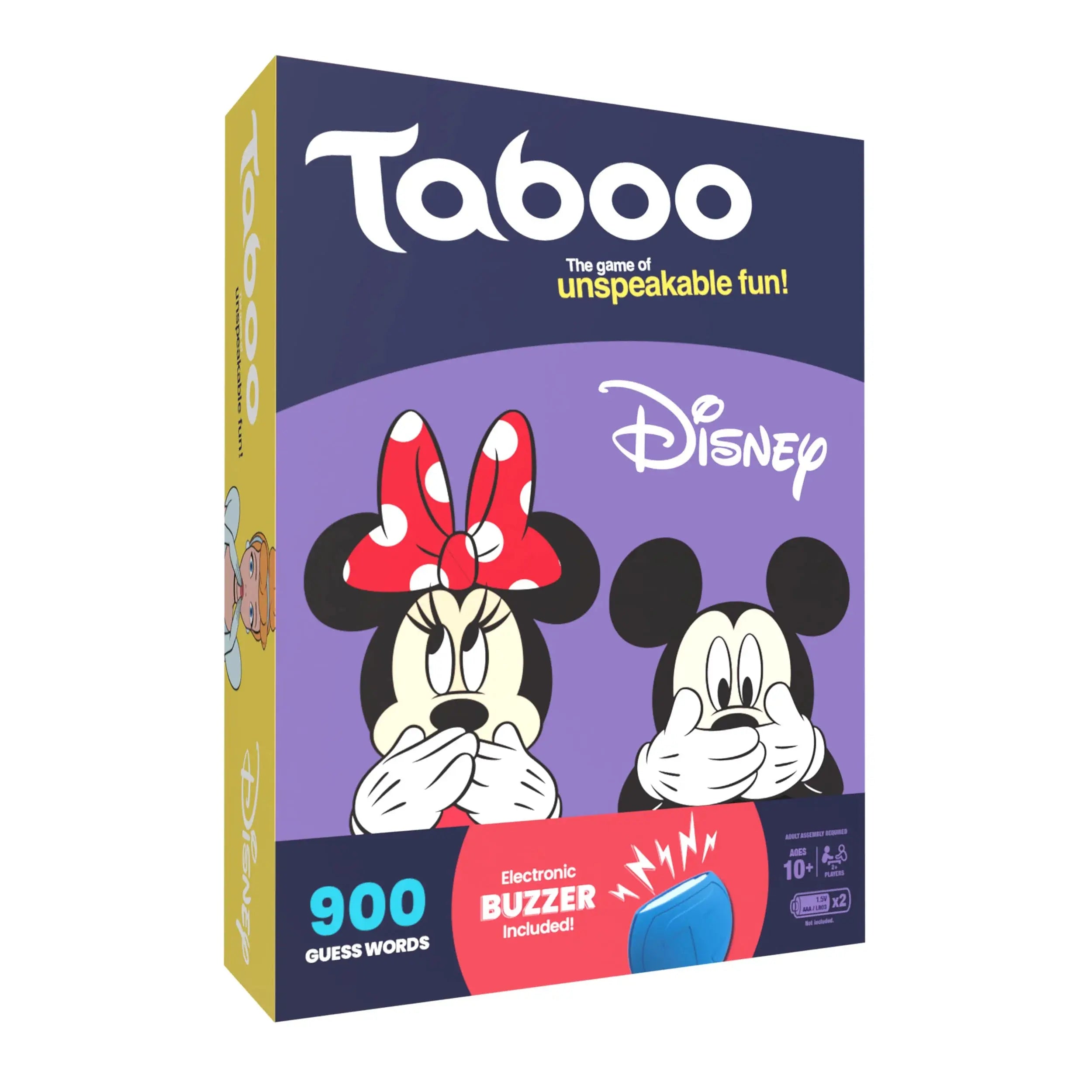 Taboo Disney Game 