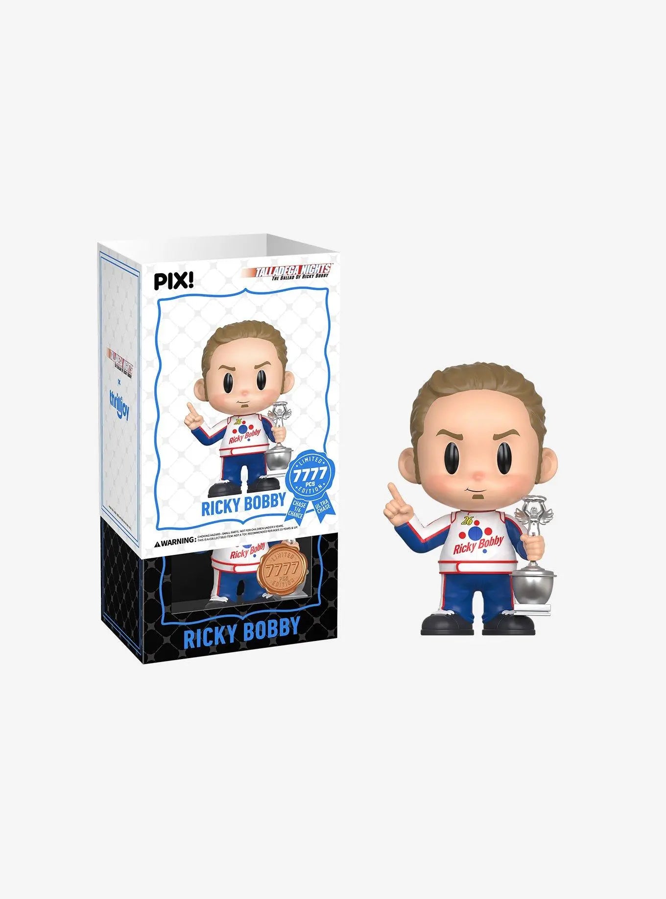 Talladega Nights Ricky Bobby PIX! Collectible Figure 