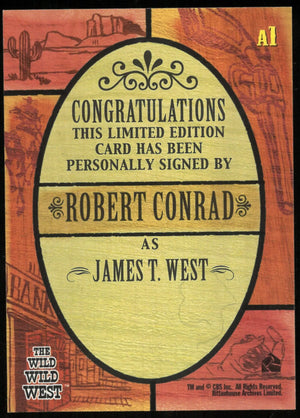 The Wild Wild West Robert Conrad as James T. West Auto 