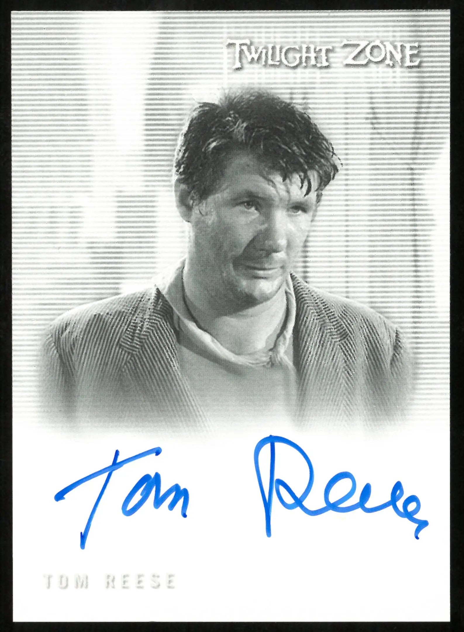 Tom Reese as The Intruder Twilight Zone Auto Autograph #A-100 