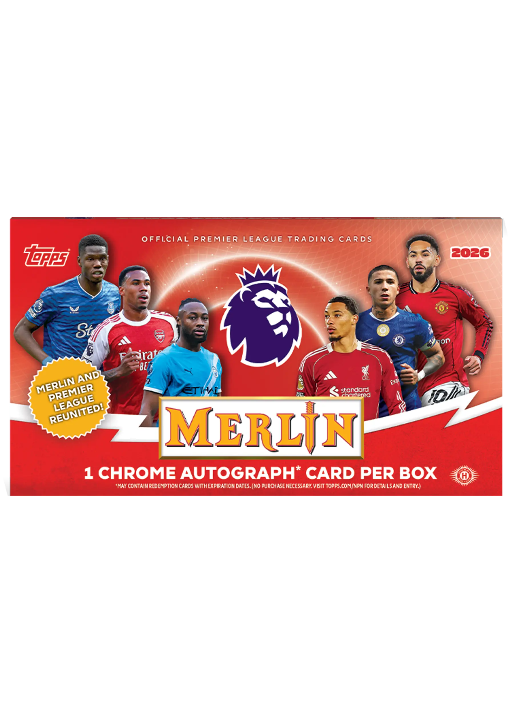 Topps 2025/2026 English Premier League Merlin Hobby Box 