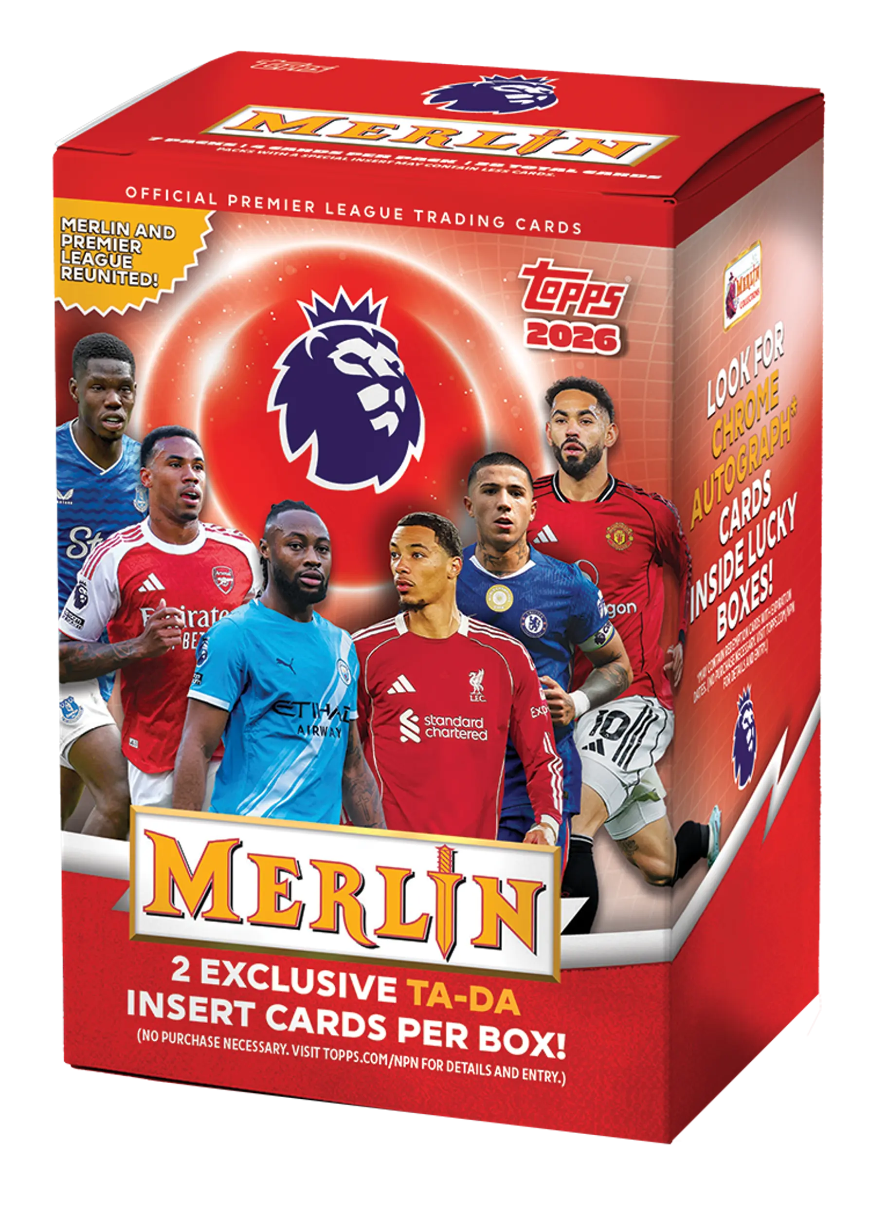 Topps 2025/2026 English Premier League Merlin Value Box 