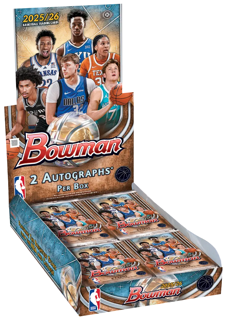 Topps 2025/2026 NBA Bowman Hobby Box - CSE (Pre-Order) 