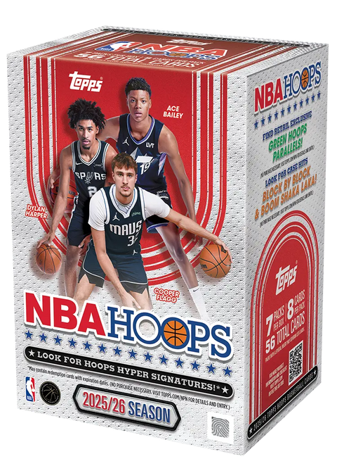 Buy 2025-26 Topps Basketball Hoops Value Box Online