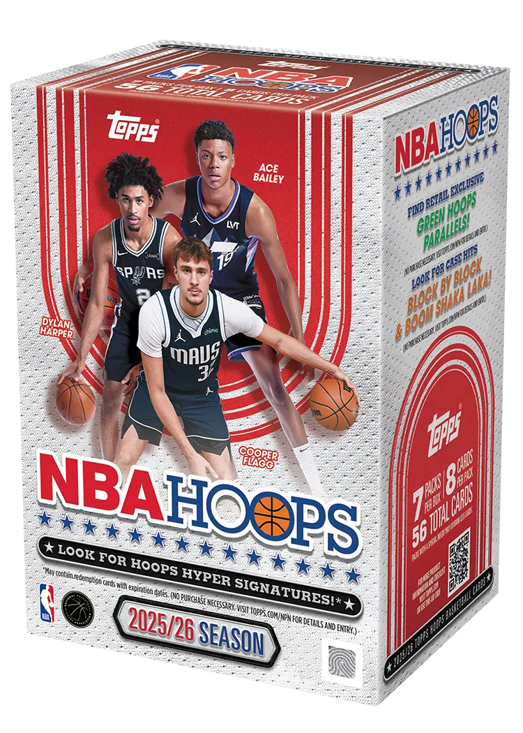 Topps 2025/2026 NBA Hoops Value Box 