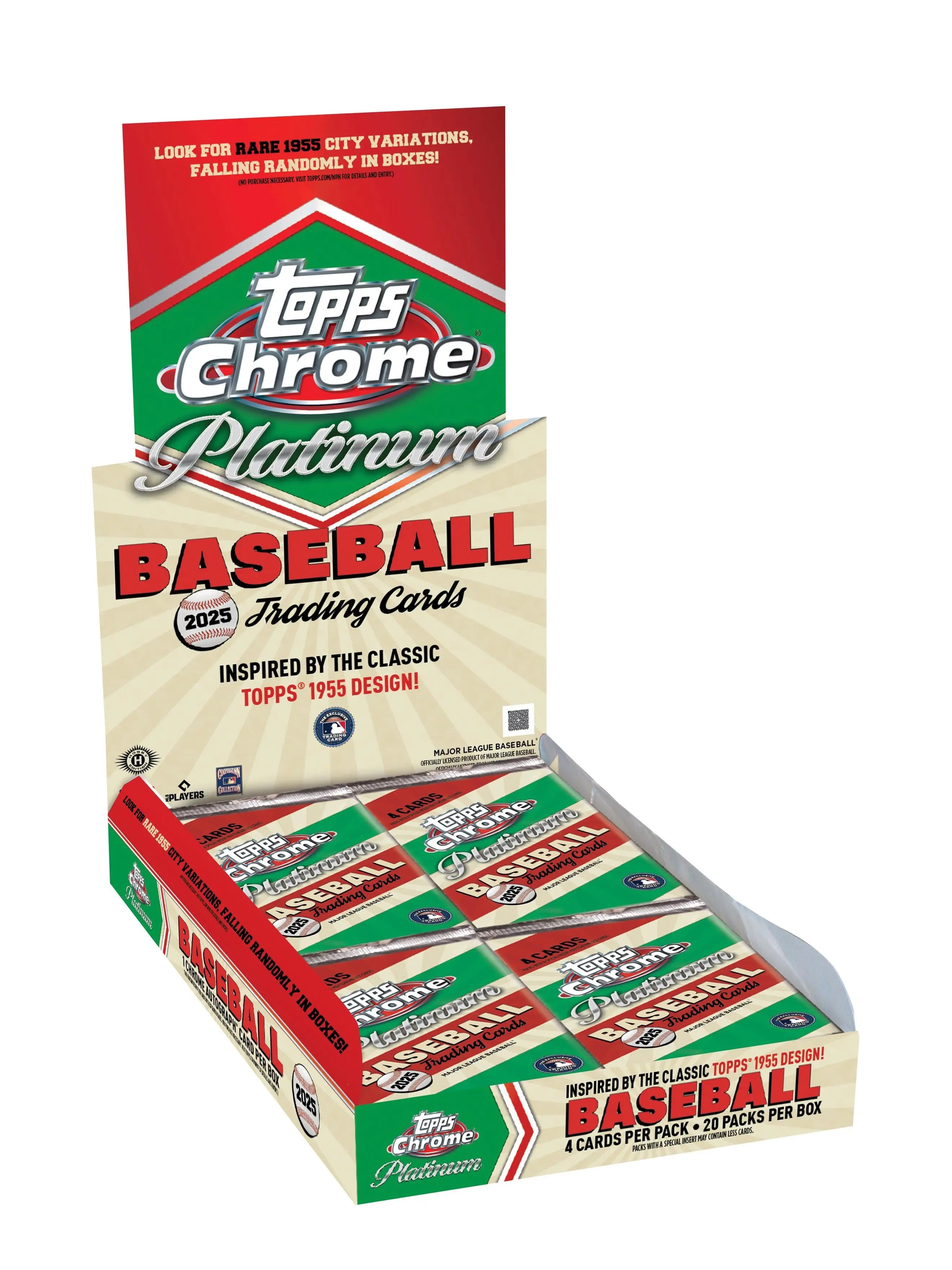 Topps 2025 MLB Chrome Platinum Hobby Box 