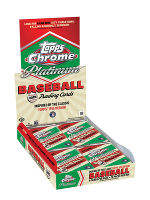 Topps 2025 MLB Chrome Platinum Hobby Box 