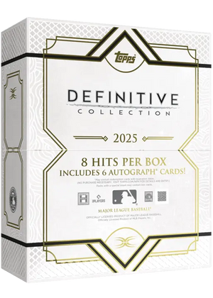 Topps 2025 MLB Definitive Collection Hobby Box 