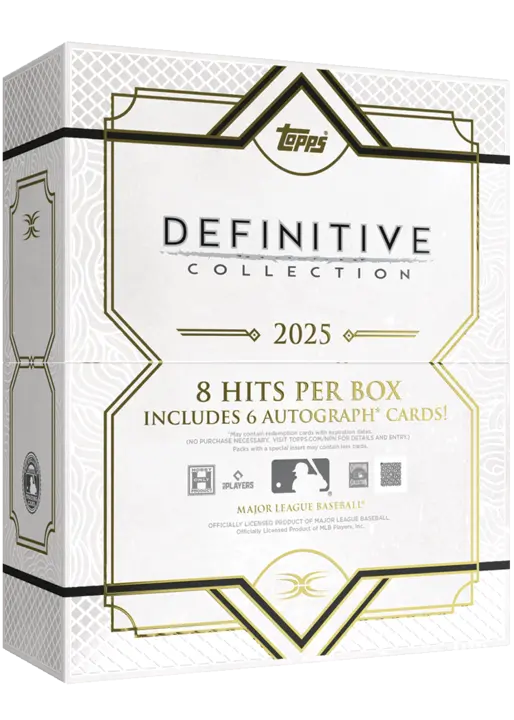 Topps 2025 MLB Definitive Collection Hobby Box 