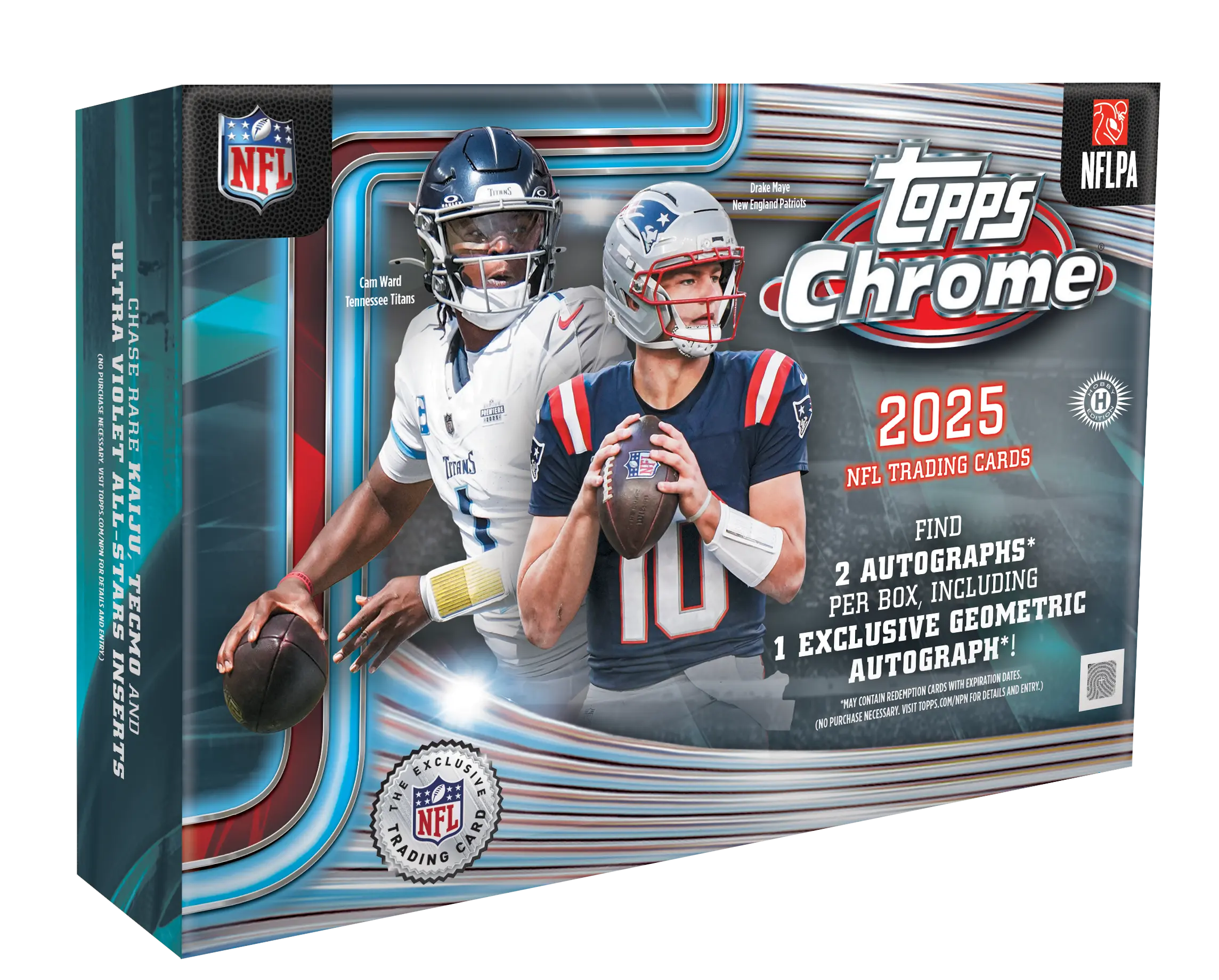 Topps 2025 NFL Chrome Breaker Delight Trading Cards 