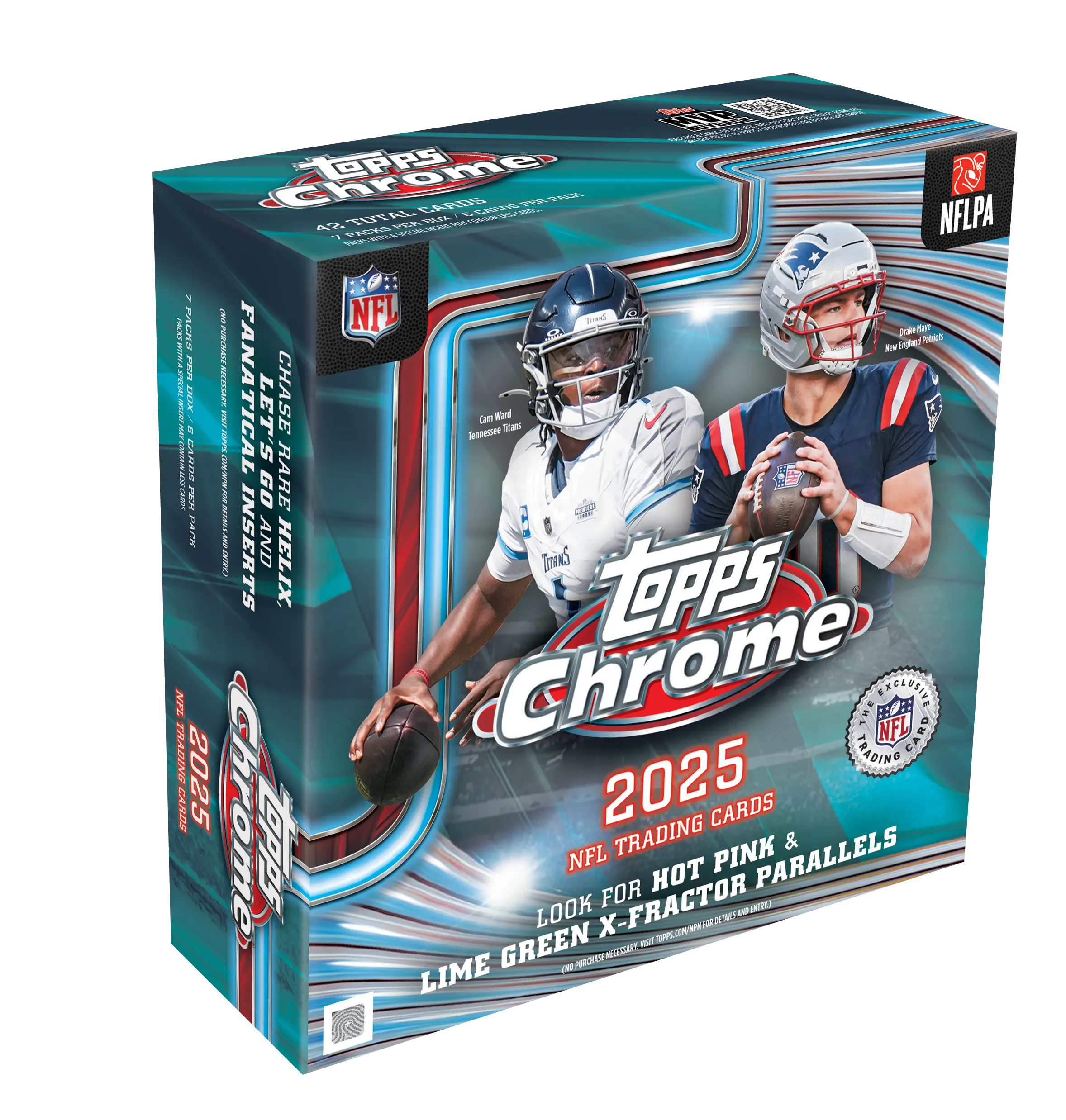 Topps 2025 NFL Chrome Mega SE Trading Cards 
