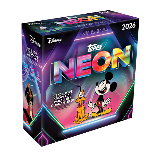 ミッキーマウス 2026 Topps Disney Neon  Caps Buy 2026 Topps Disney Neon Mega Box Online - Best Price