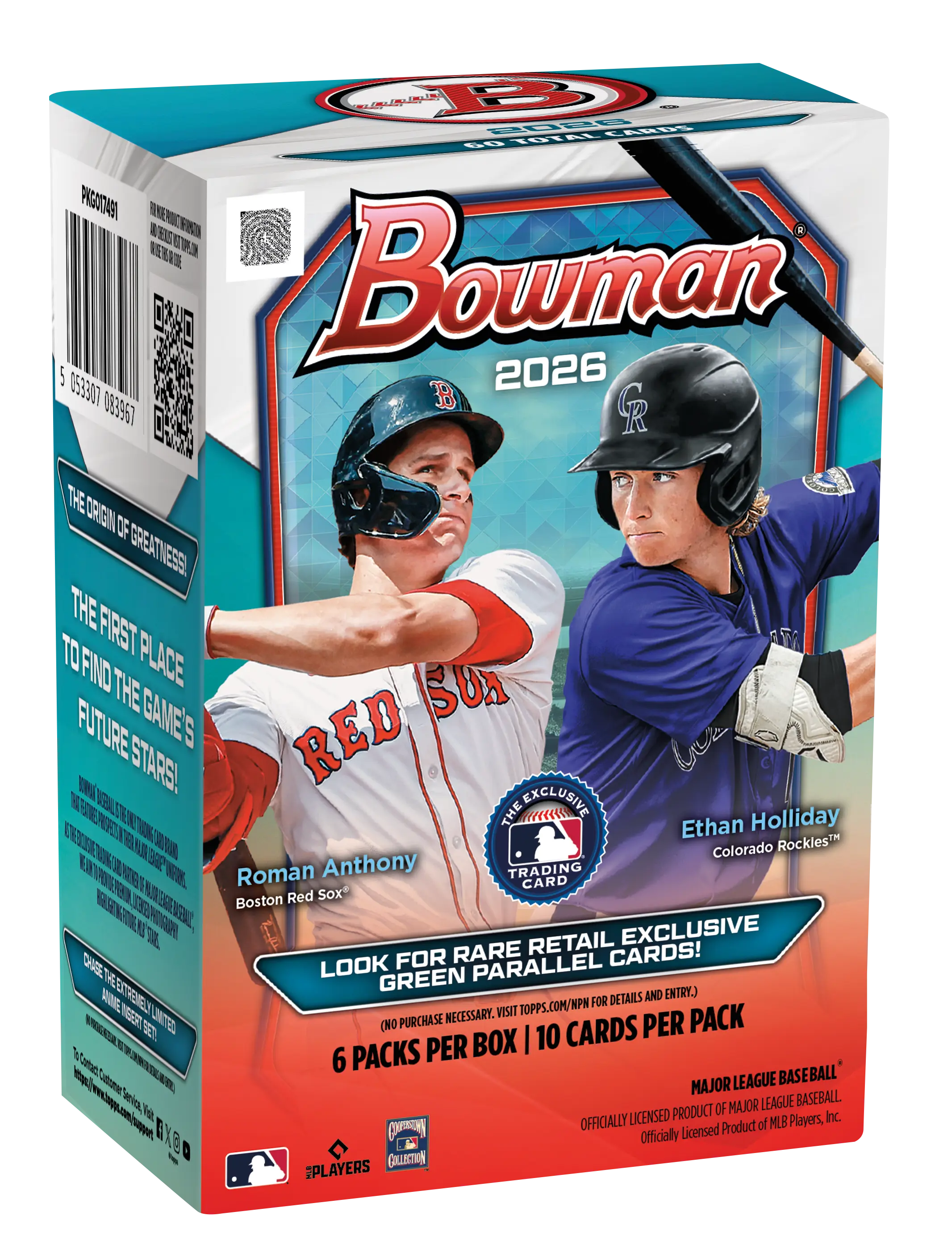 Topps 2026 MLB Bowman Value Box 