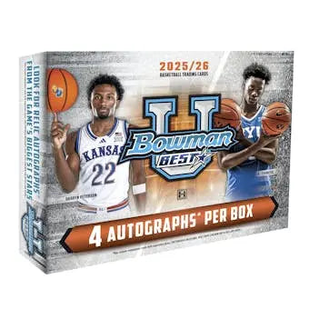 Topps 2026 NCAA Basketball Best Hobby Box 