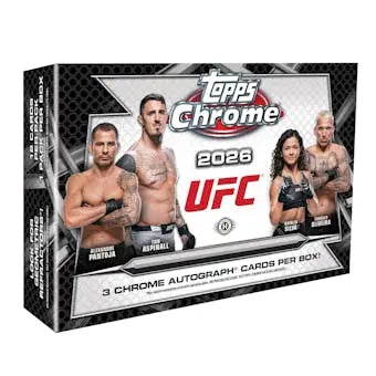 Topps 2026 UFC Chrome Breaker Delight Trading Cards 