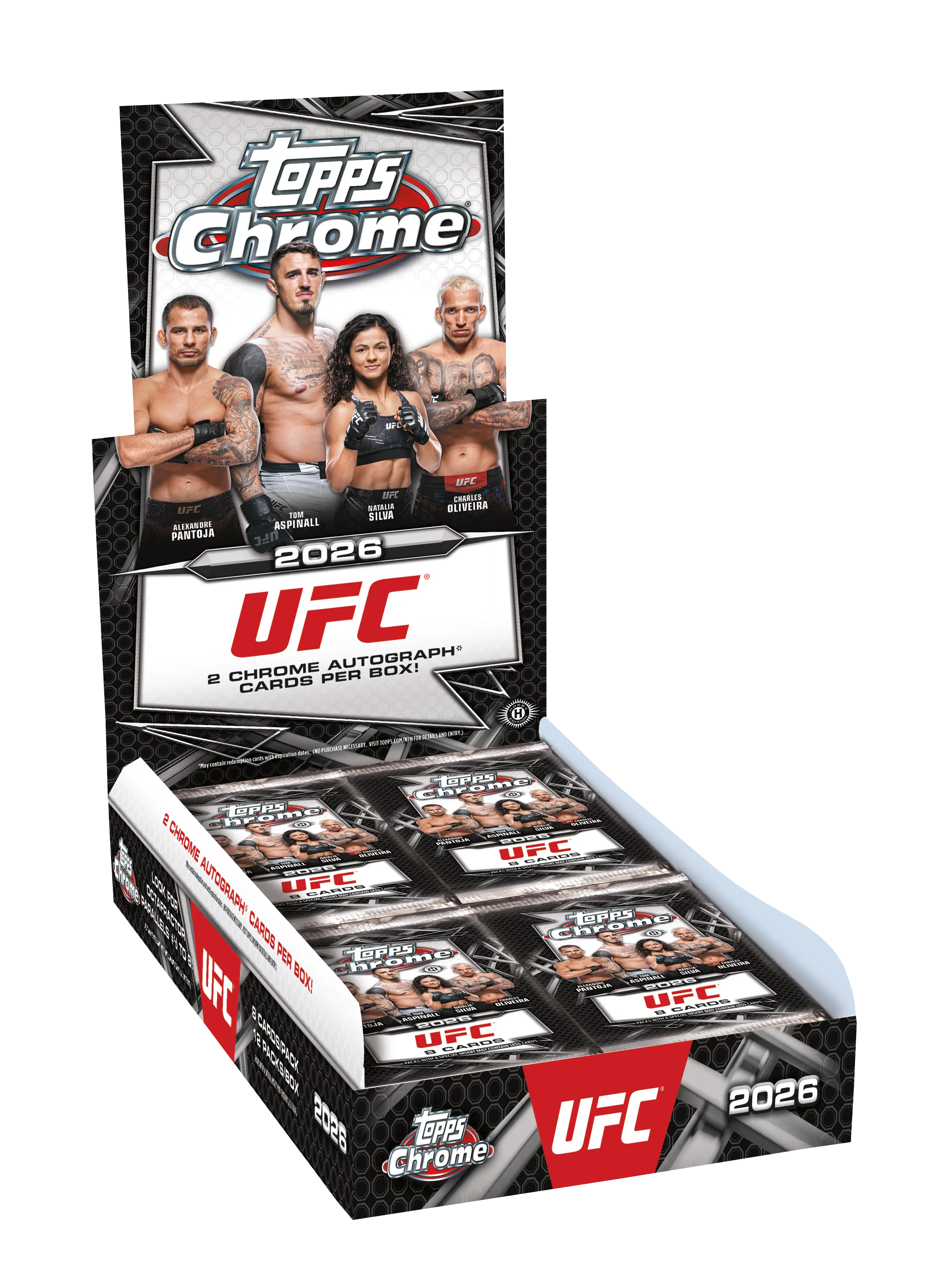 Topps 2026 UFC Chrome Hobby Box 