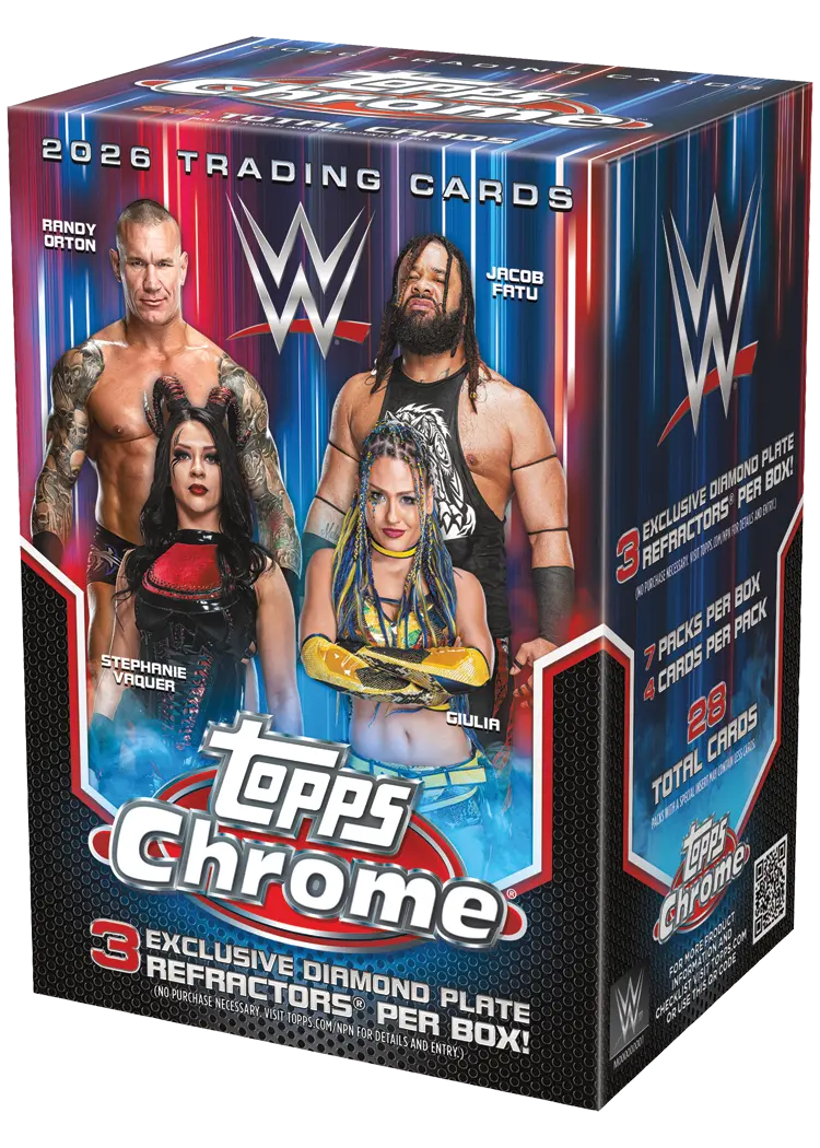 Topps 2026 WWE Chrome Value Box SE (Pre-Order) 
