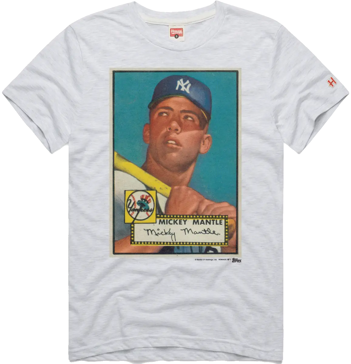 Topps Baseball Mickey Mantle T-Shirt 