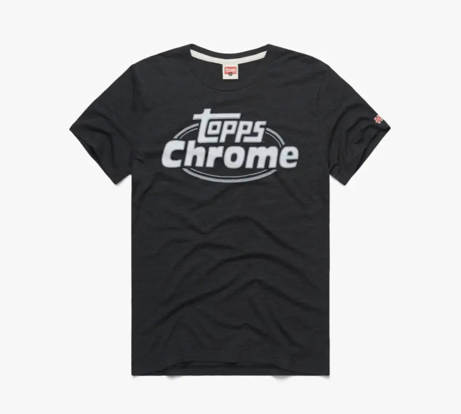 Topps Baseball Topps Chrome Black T-Shirt 