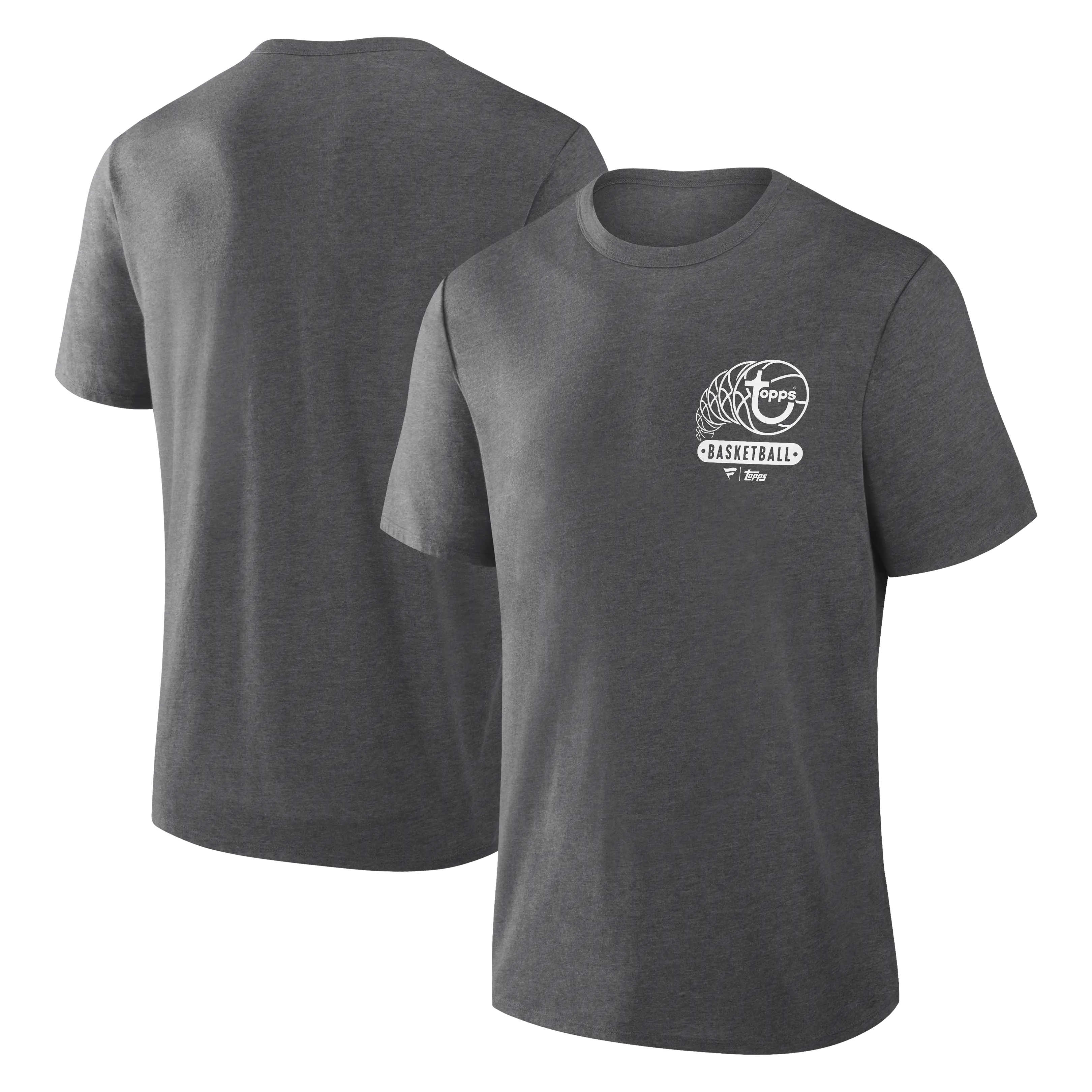 Topps Charcoal Home Court Tri-Blend T-Shirt 