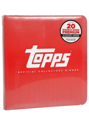 Topps Red Official Collectors Binder 