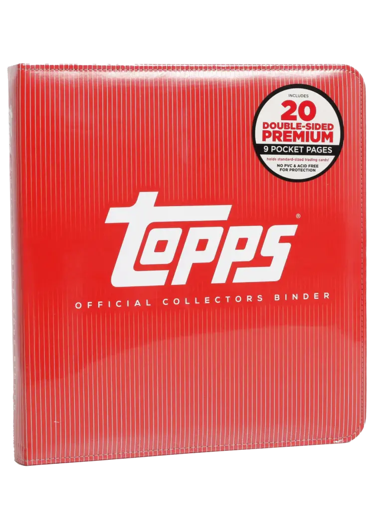Topps Red Official Collectors Binder 