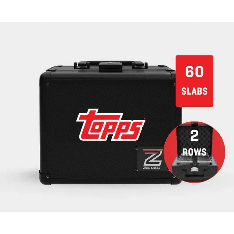 Topps X Zion Case 2 Row Slab Case Limited Edition 