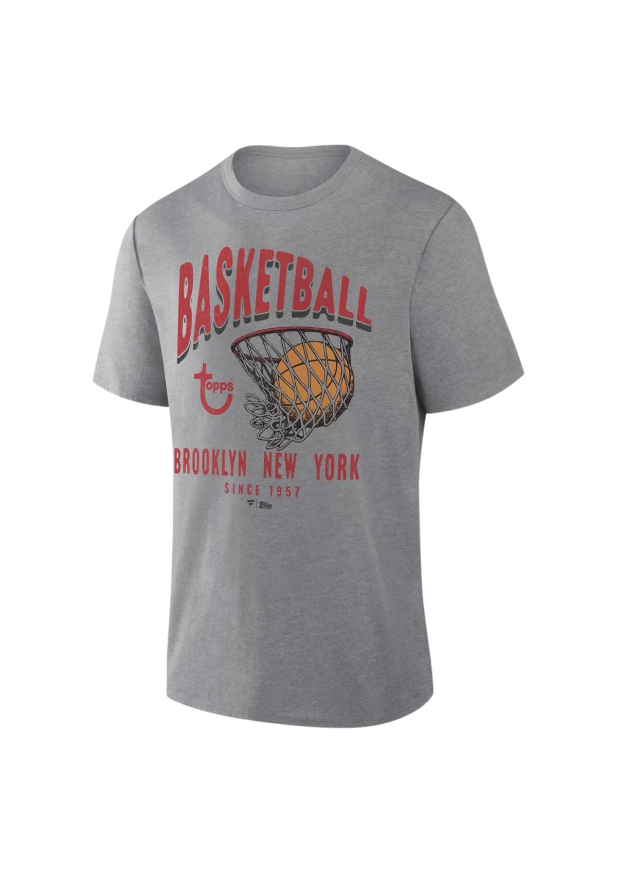 Topps x FB Basketball Brooklyn Gray Tee 