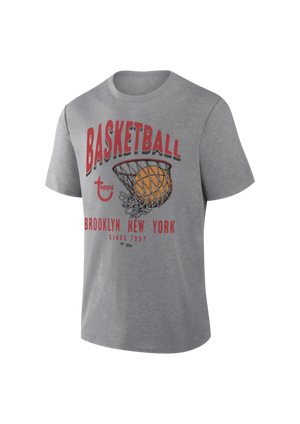 Topps x FB Basketball Brooklyn Gray Tee 