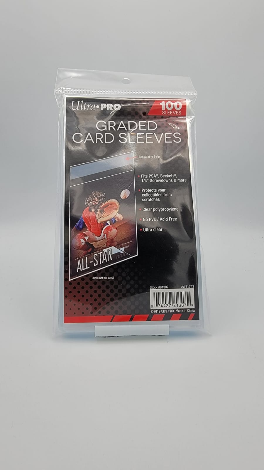 Ultra Pro 100 CT Resealable Graded Card Bags - Fits All Slabs Ultra Pro 100 CT Resealable Graded Card Bags - Fits All Slabs