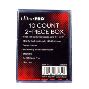 Ultra Pro - 2-Piece Card Storage - 10Ct 1