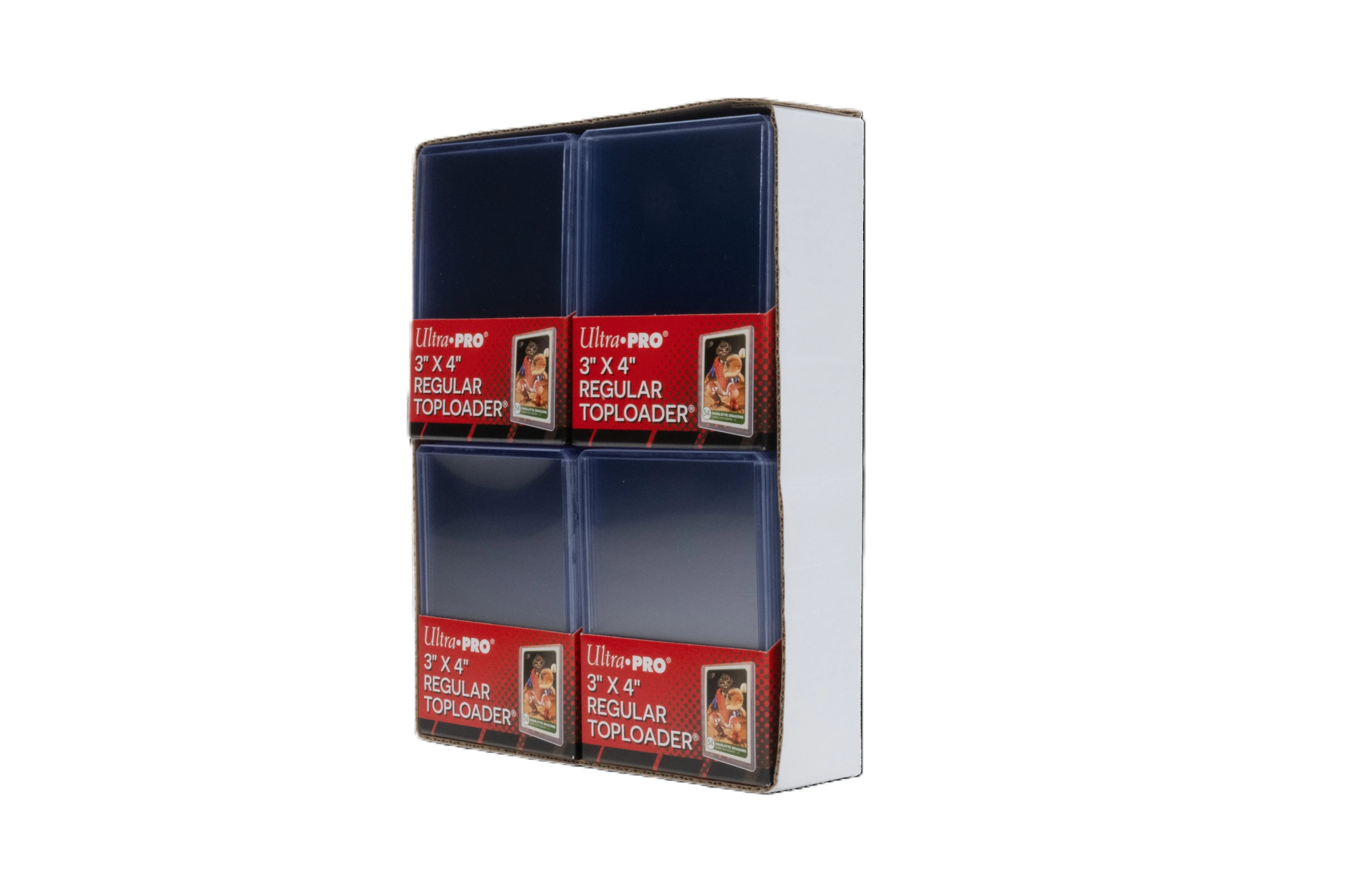 Ultra Pro - 3" x 4" Clear Regular Toploader 100CT (4 Pack Tray) 