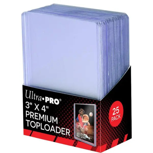Ultra Pro 3X4 Thick 55pt Toploaders 3 Packs Of 25 Toploaders Per Pack 75 Total - Foto 7