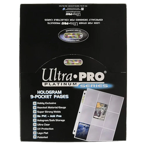 Ultra Pro 9 Pocket Binders Sheets 100 Count Package 