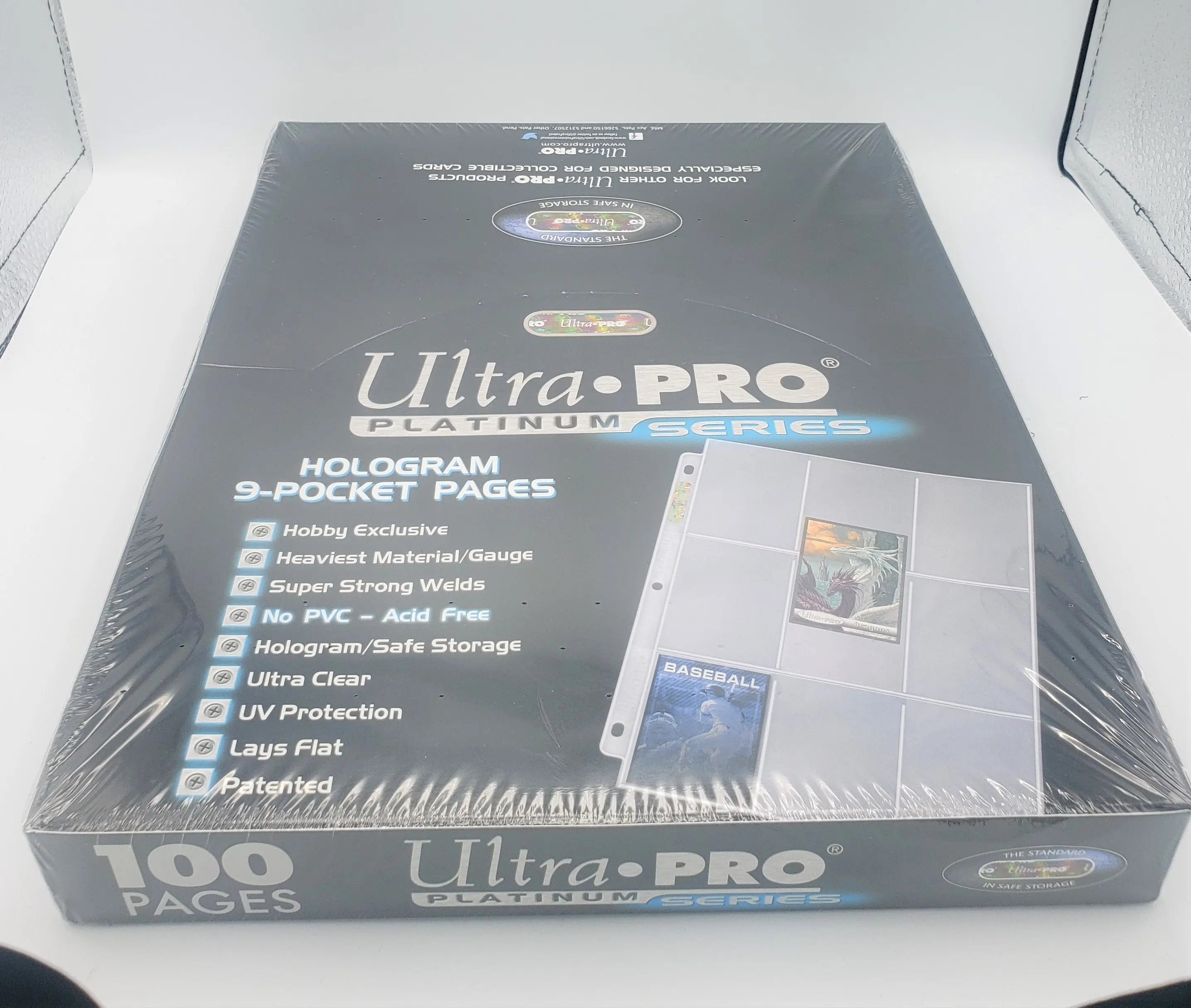 Ultra Pro 9 Pocket Binders Sheets 100 Count Package 