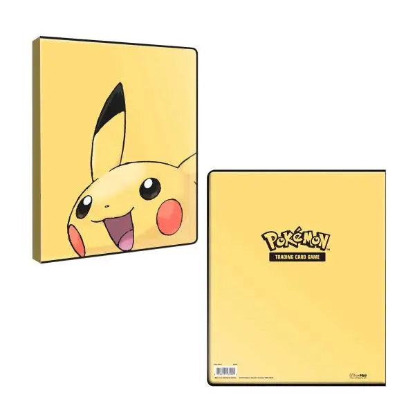 Ultra Pro 9 Pocket Pokemon Pikachu Face Portfolio 