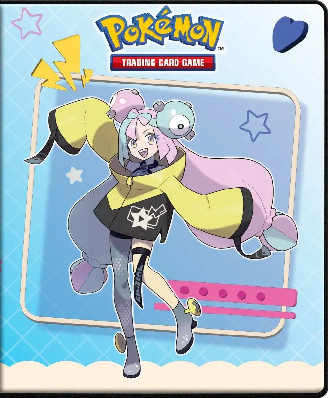 Ultra Pro Binder 4 Pocket Portfolio Pokemon Iono and Bellibolt 
