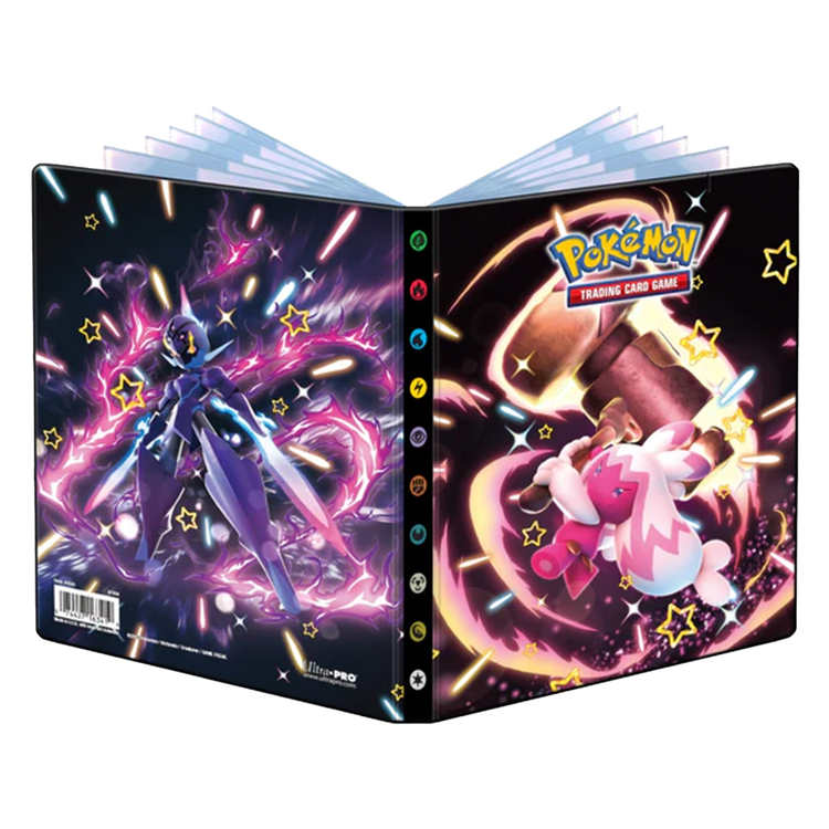 High Quality Ultra Pro Binder 4 Pocket Portfolio - Pokemon Paldean Fates High Quality Ultra Pro Binder 4 Pocket Portfolio - Pokemon Paldean Fates
